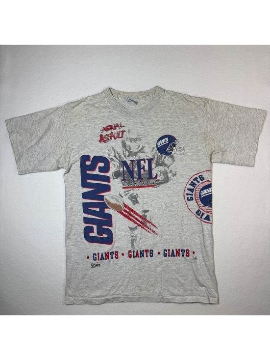 Salem Sportswear Other - Vintage 1991 Salem NY Giants NFL Aerial Assault Tee — Sz L